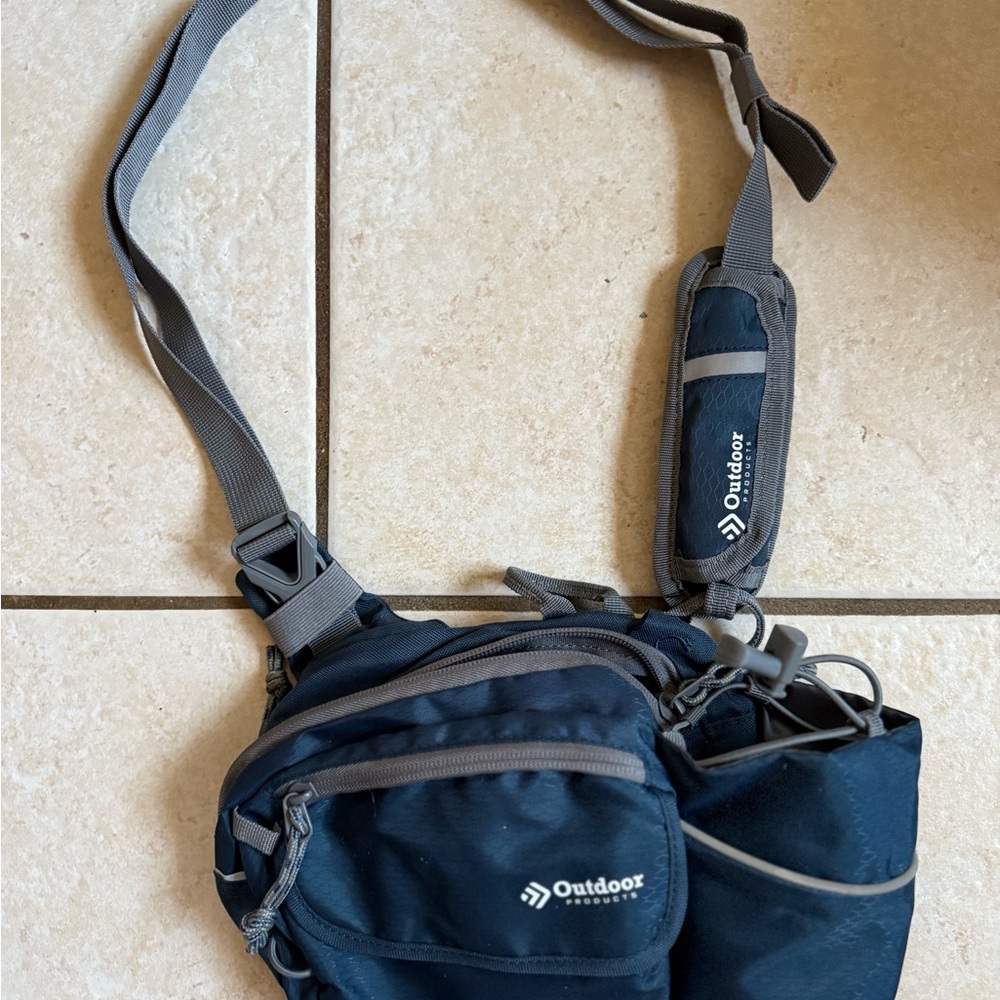 Navy Blue Hiking Bag